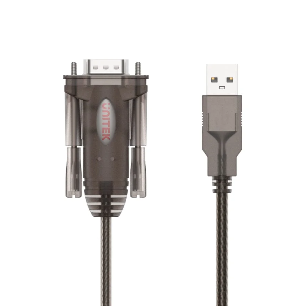 UNITEK Y-105 USB TO SERIAL RS232 DB9 ADAPTER CABLE 1.5M - Image 2