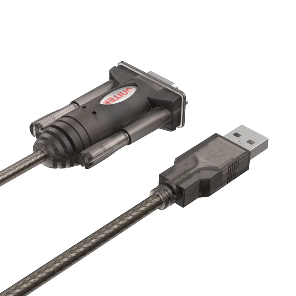 UNITEK Y-105 USB TO SERIAL RS232 DB9 ADAPTER CABLE 1.5M - Image 3