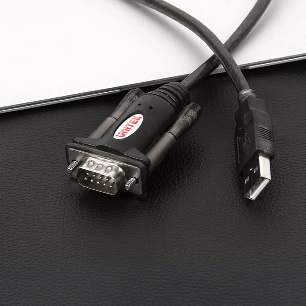 UNITEK Y-105 USB TO SERIAL RS232 DB9 ADAPTER CABLE 1.5M - Image 4