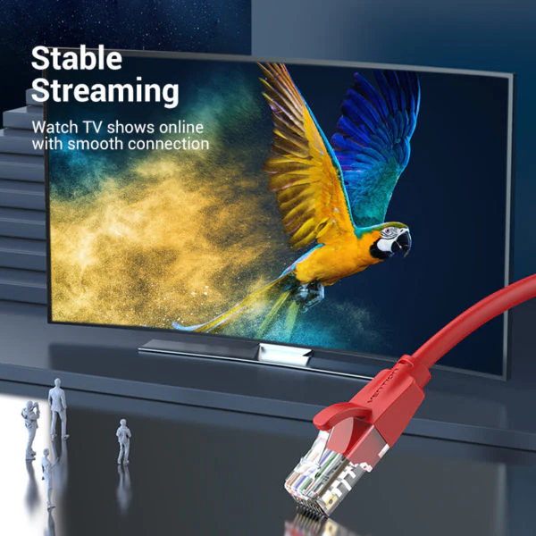 VENTION IBERH CAT6 UTP PATCH CABLE 2M RED - Image 6