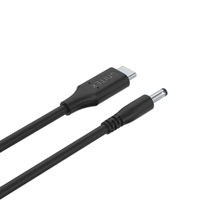UNITEK C14120BK-1.8M USB-C TO DC ( 4.5 X 3MM ) POWER CHARGING CABLE 65W 1.8M - Image 2