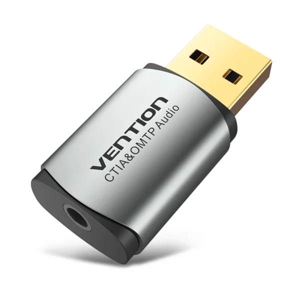 VENTION CDLHO USB EXTERNAL SOUND CARD METAL