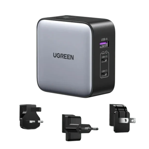 UGREEN 90409 NEXODE GAN (2C/1A) 65W FAST CHARGER