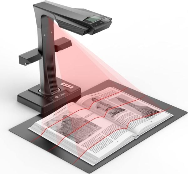 PLUSTEK CZUR ET24 Pro Professional Book Scanner