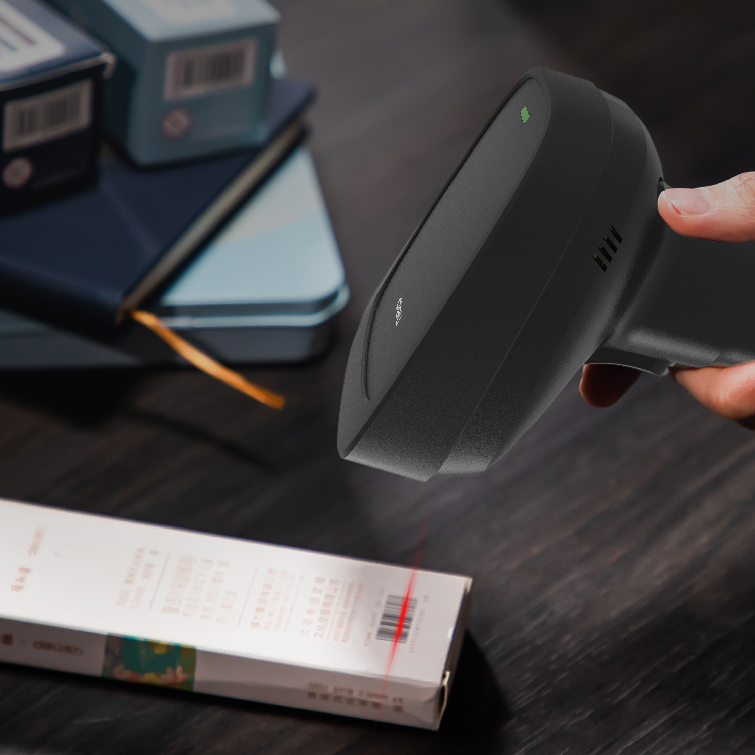 Deli E14953W Handheld Barcode Scanner - Image 3