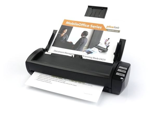 PLUSTEK Sheet-Feed Color Portable Scanner MobileOffice AD480