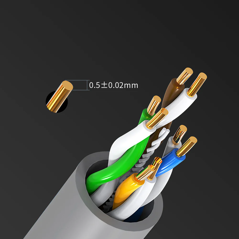 UNITEK Y-C876AGY CAT6 UTP ETHERNET CABLE 305M / ROLL - Image 4
