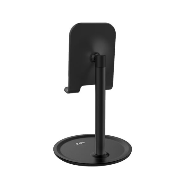 HOCO PH15 Aluminum Alloy Table Phone Stand – Adjustable Desktop Holder Black