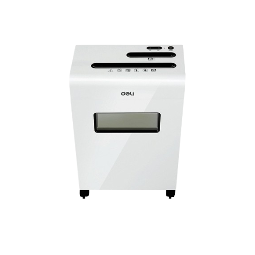 Deli E9911 | High-Security Cross-Cut Shredder with 8 Sheets Capacity