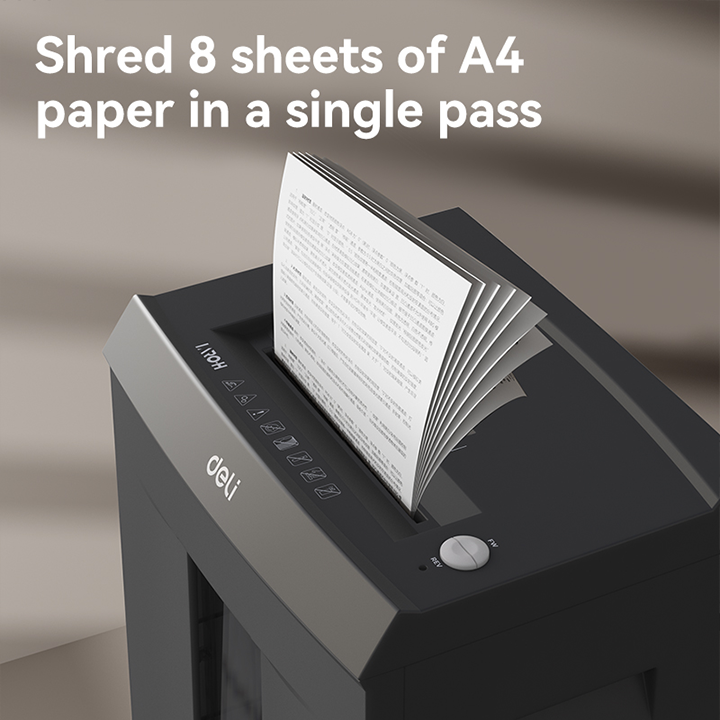Deli ET098 | Micro-Cut Paper Shredder - Image 5