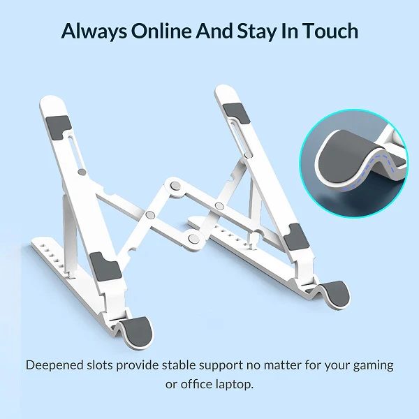 ORICO PFB-A24 Adjustable Laptop Stand - Black - Image 3