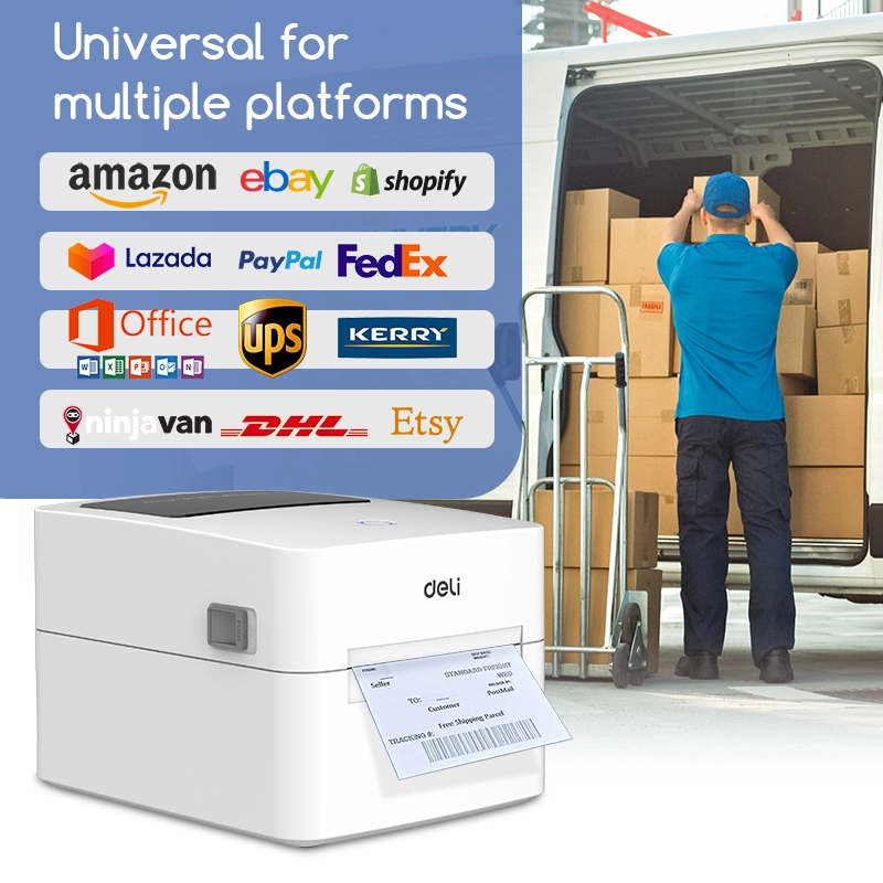 Deli-E750W Thermal Label Printer (Wireless) - Image 4