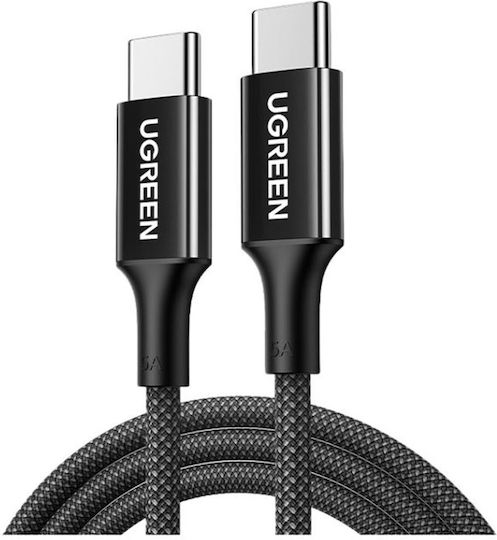 UGREEN 65250 100W USB-C To USB-C CABLE Fast Charging Cable 2m Black - Image 2