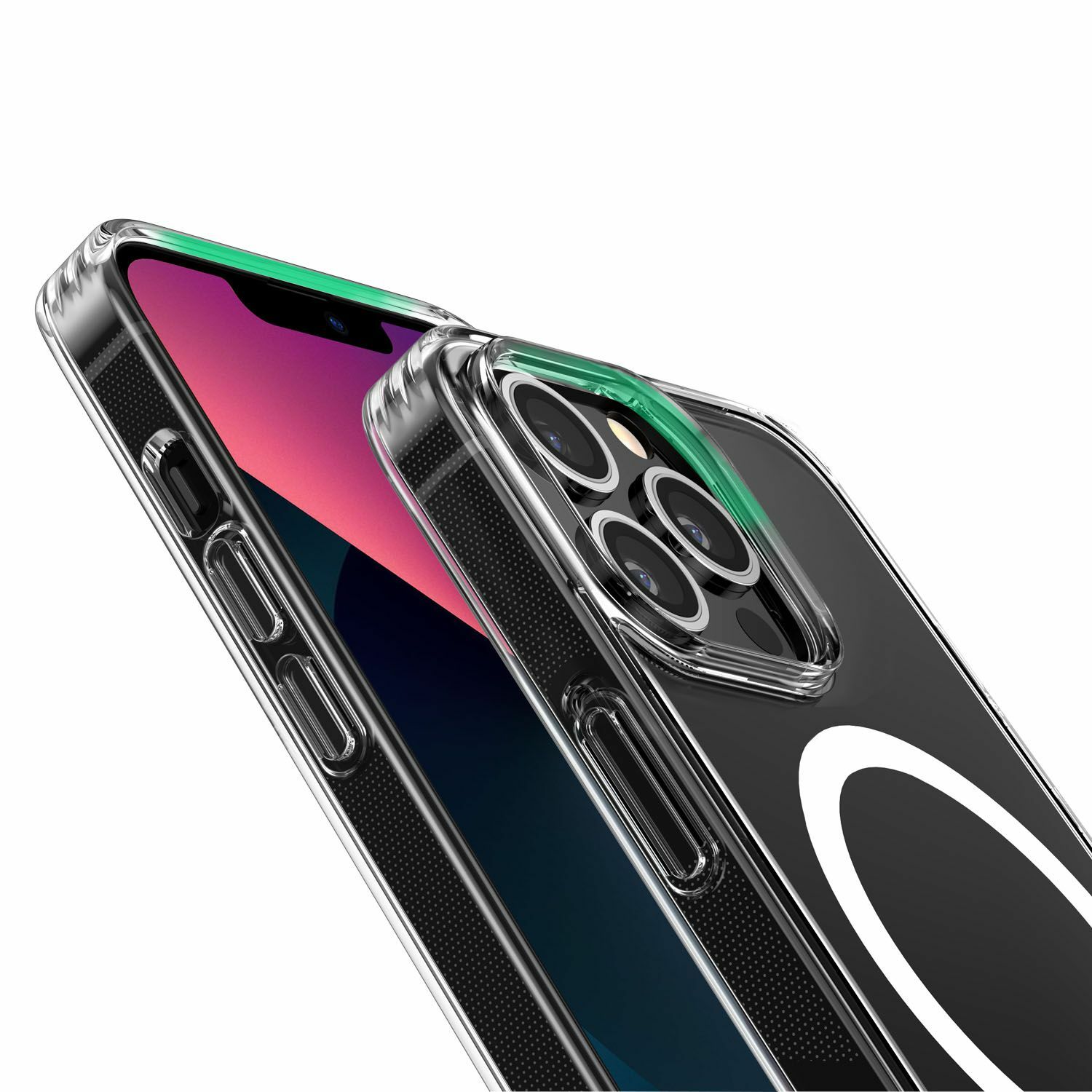 UGREEN 90132 Clear Magnetic Protective Case for iPhone 13 Pro - Image 2