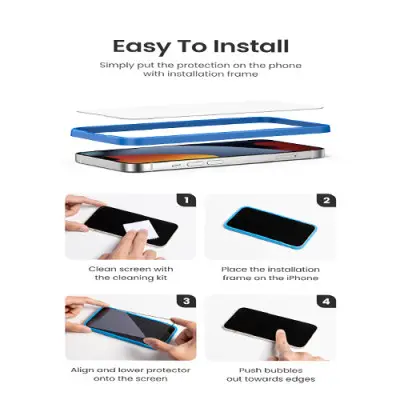 UGREEN 90947 SP271 iPhone 14 Pro, Screen Protector with Installation Frame - Image 6