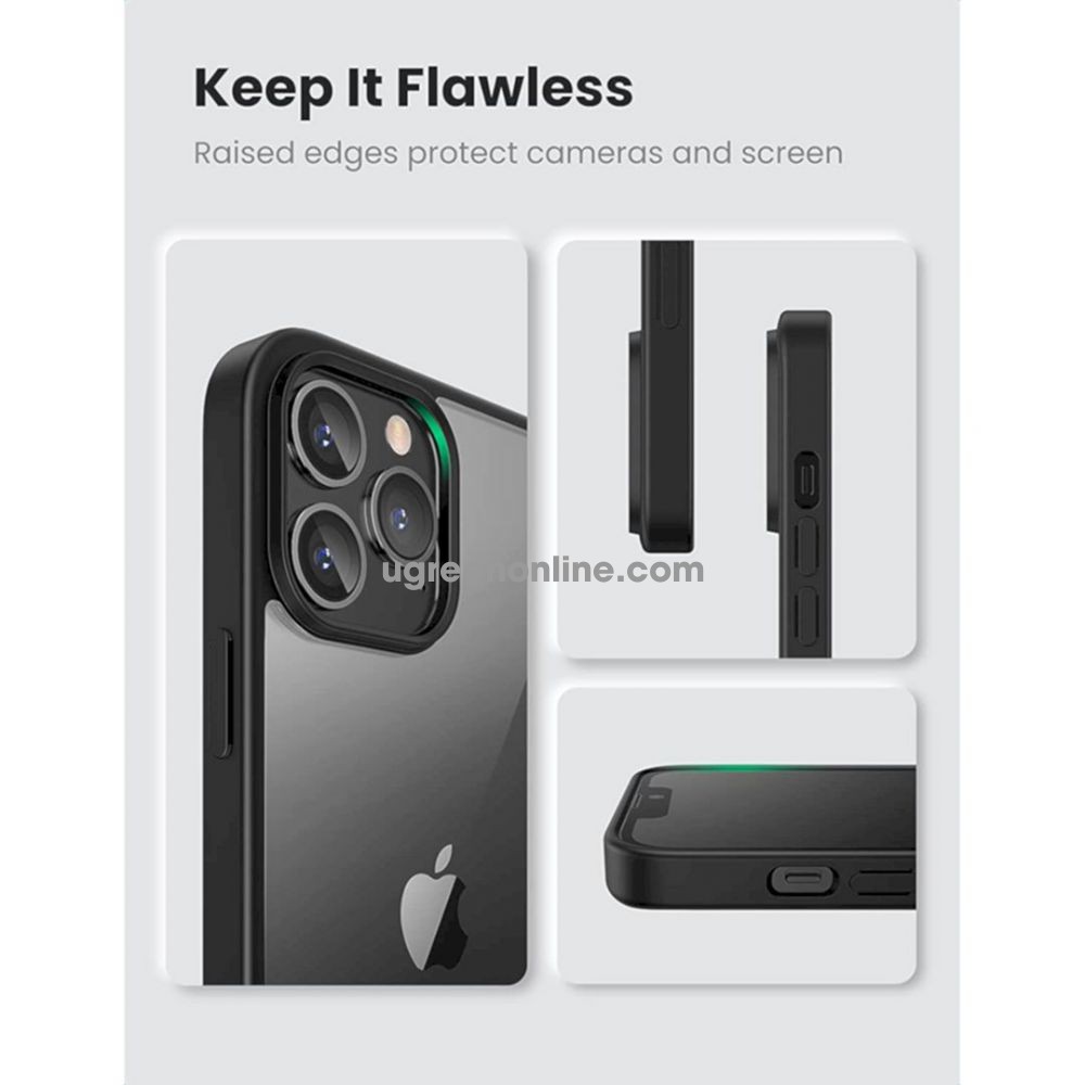 UGREEN 90201 6.1inch for iphone 13 Pro Classy Clear Enhanced Protective Case - Image 2