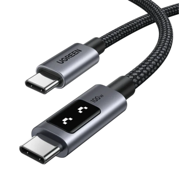 UGREEN 35501 UNO USB-C TO C PD FAST CHARGING CABLE BRAIDED 100W 1M