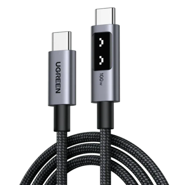 UGREEN 35512 UNO USB-C TO C PD FAST CHARGING CABLE BRAIDED 100W 2M