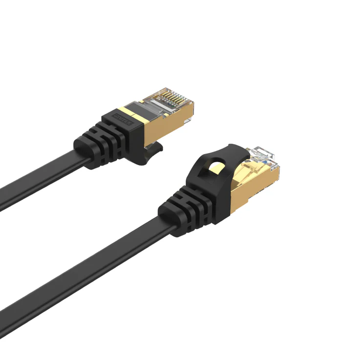 UNITEK C1897BK-1M CAT7 SSTP RJ45 FLAT ETHERNE CABLE 1M BLACK - Image 3