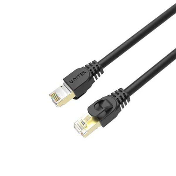 UNITEK C1810EBK CAT7 SSTP RJ45 ETHERNE CABLE 2M BLACK