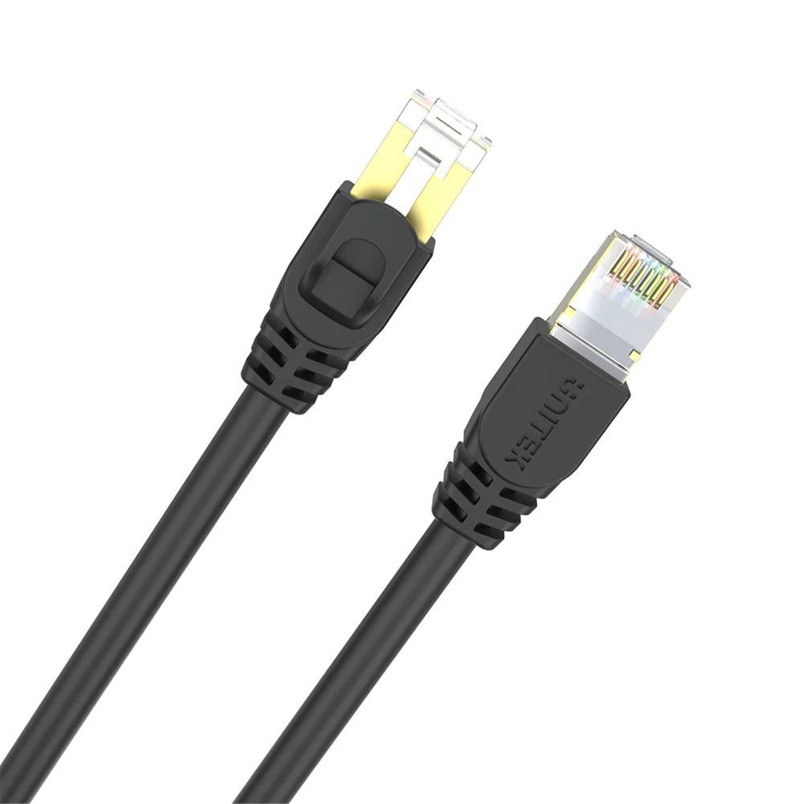UNITEK C1811EBK CAT7 SSTP RJ45 ETHERNE CABLE 3M BLACK - Image 2