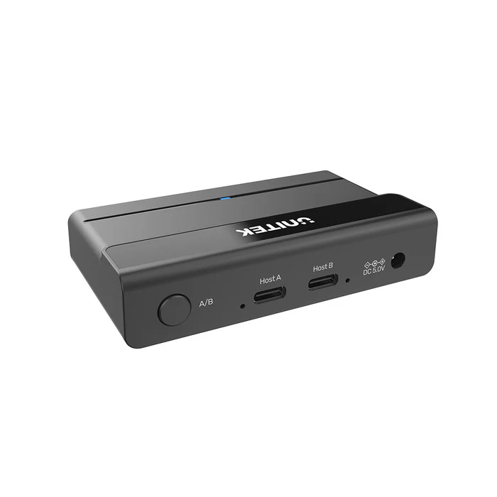 UNITEK H1310A 4-PORT USB 3.0 SWITCH BOX 2-USB-C PCS TO SHARE 4-USB-A 3.0 PORTS - Image 2