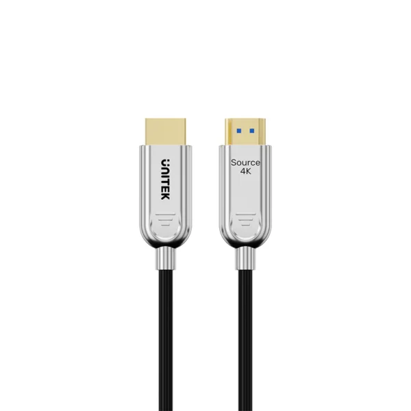 UNITEK C11092ASL-15M HDMI TO HDMI FIBER OPTIC CABLE 4K@60HZ 15M