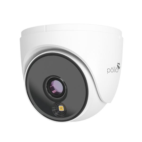 POLLO PLC-335P-AU-WR3/PM 5MP AHD Warmlight Built-In Audio Dome Camera