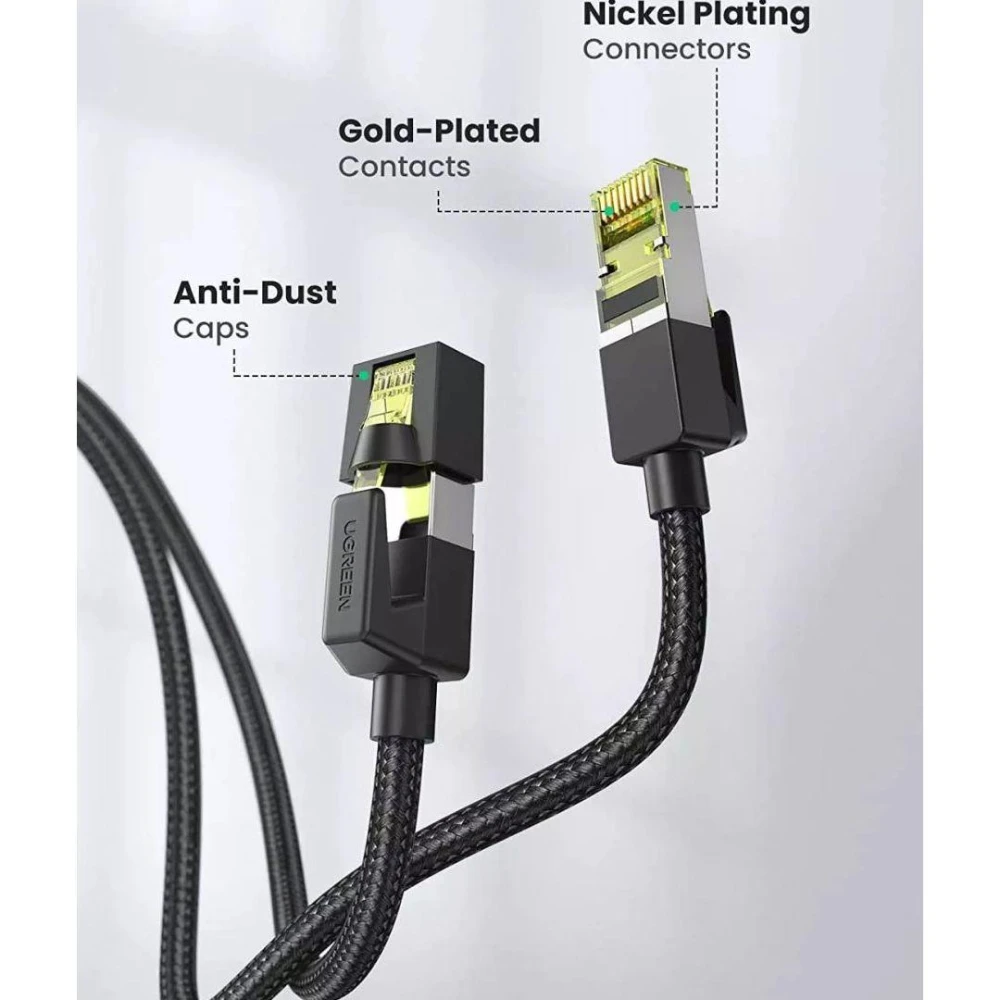 UGREEN 80423 Cat 7 Round Ethernet Cable 2m - Image 2