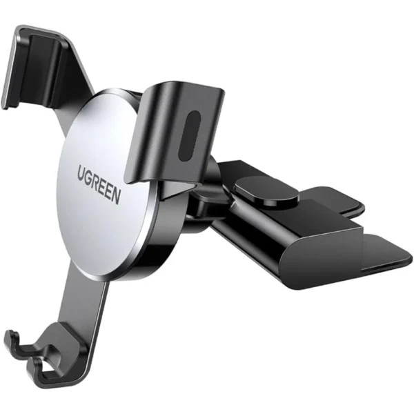 UGREEN 50396 Car Phone Holder CD Slot Auto Lock Gravity Car Mount Cradle Adjustable In Car Mobile Stand