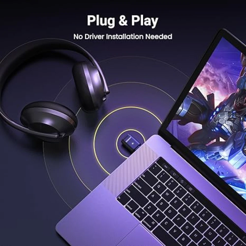 UGREEN 45008 USB C Bluetooth 5.3 Audio Adapter - Image 3