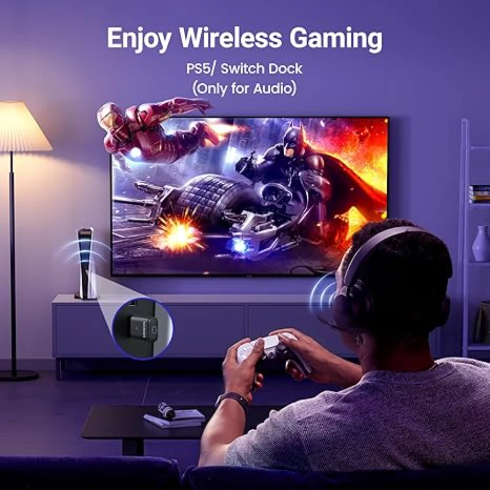 UGREEN 45008 USB C Bluetooth 5.3 Audio Adapter - Image 4