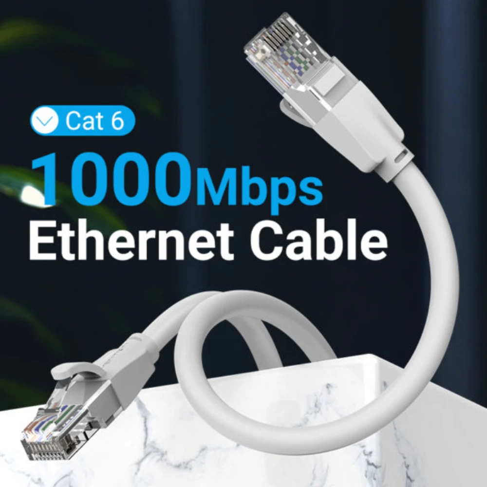 VENTION IBEHI CAT6 UTP PATCH CABLE 3M GRAY - Image 2