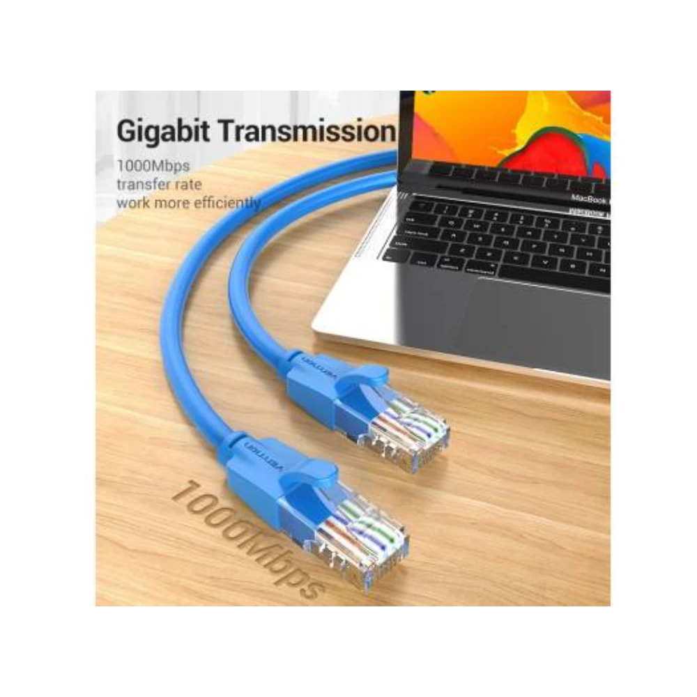 VENTION IBELI CAT6 UTP PATCH CABLE 3M BLUE - Image 6