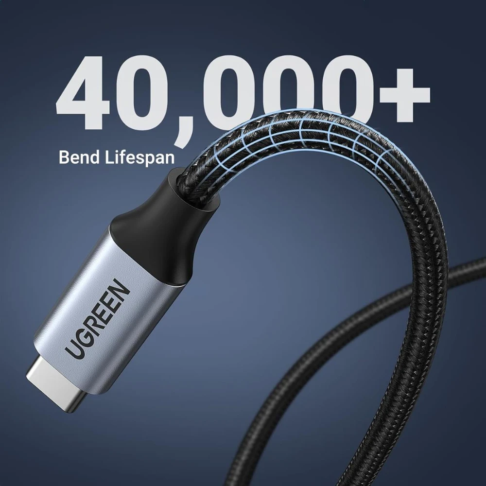 UGREEN 80810 USB 3.1 Type C Extension Cable 0.5m - Image 5