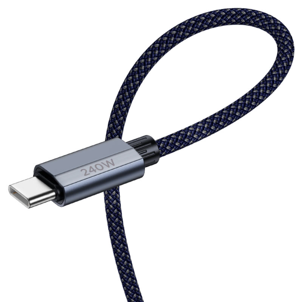 HOCO U134 Primero 240W Type-C to Type-C Fast Charging Cable – 1.8M - Image 4