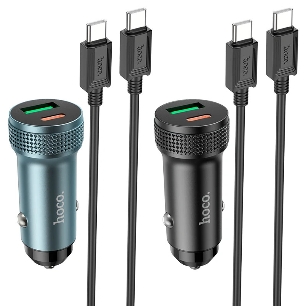 HOCO Z49B Level PD38W Car Charger – 1C1A Fast Charging for iPhone & Android - Image 6