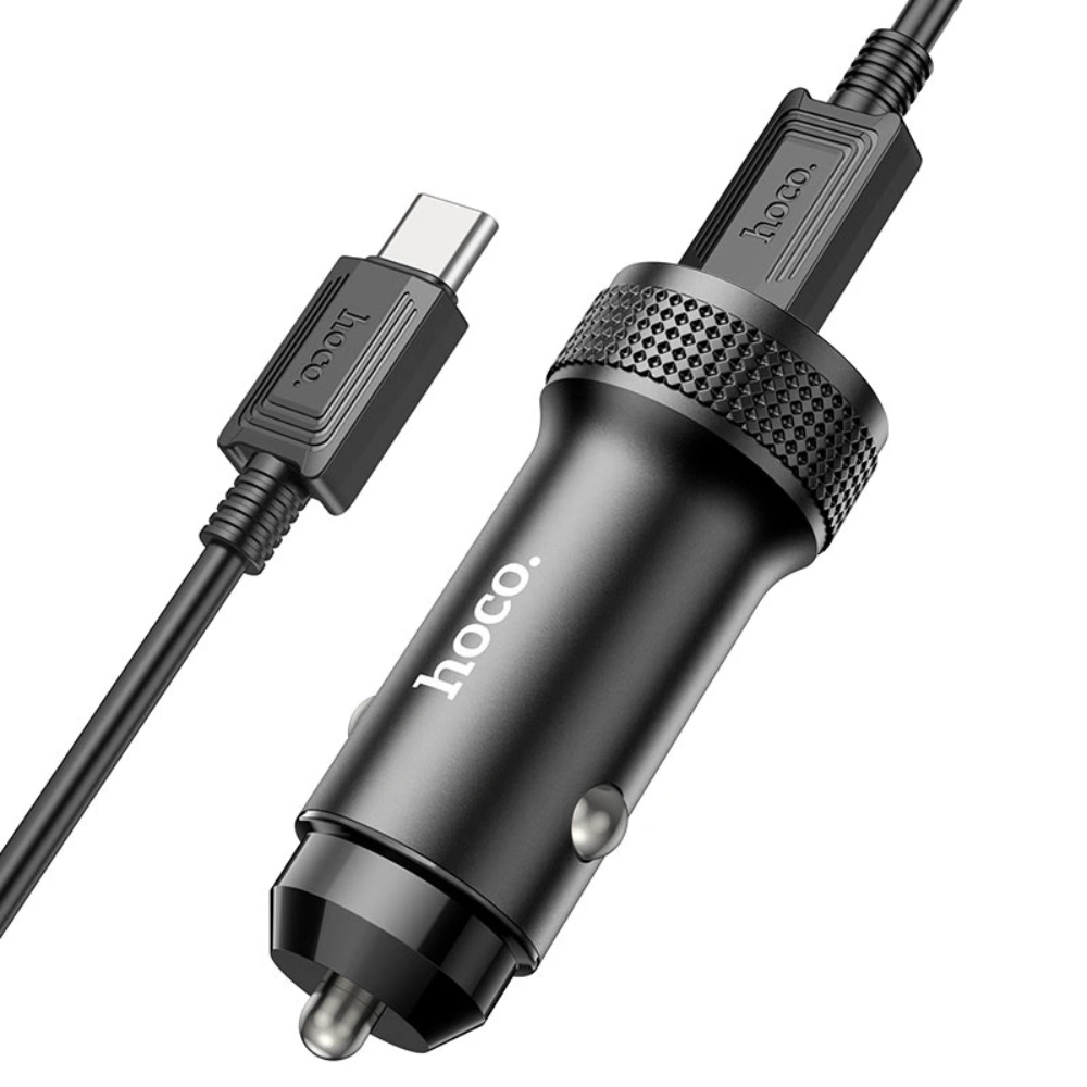 HOCO Z49B Level PD38W Car Charger – 1C1A Fast Charging for iPhone & Android - Image 5