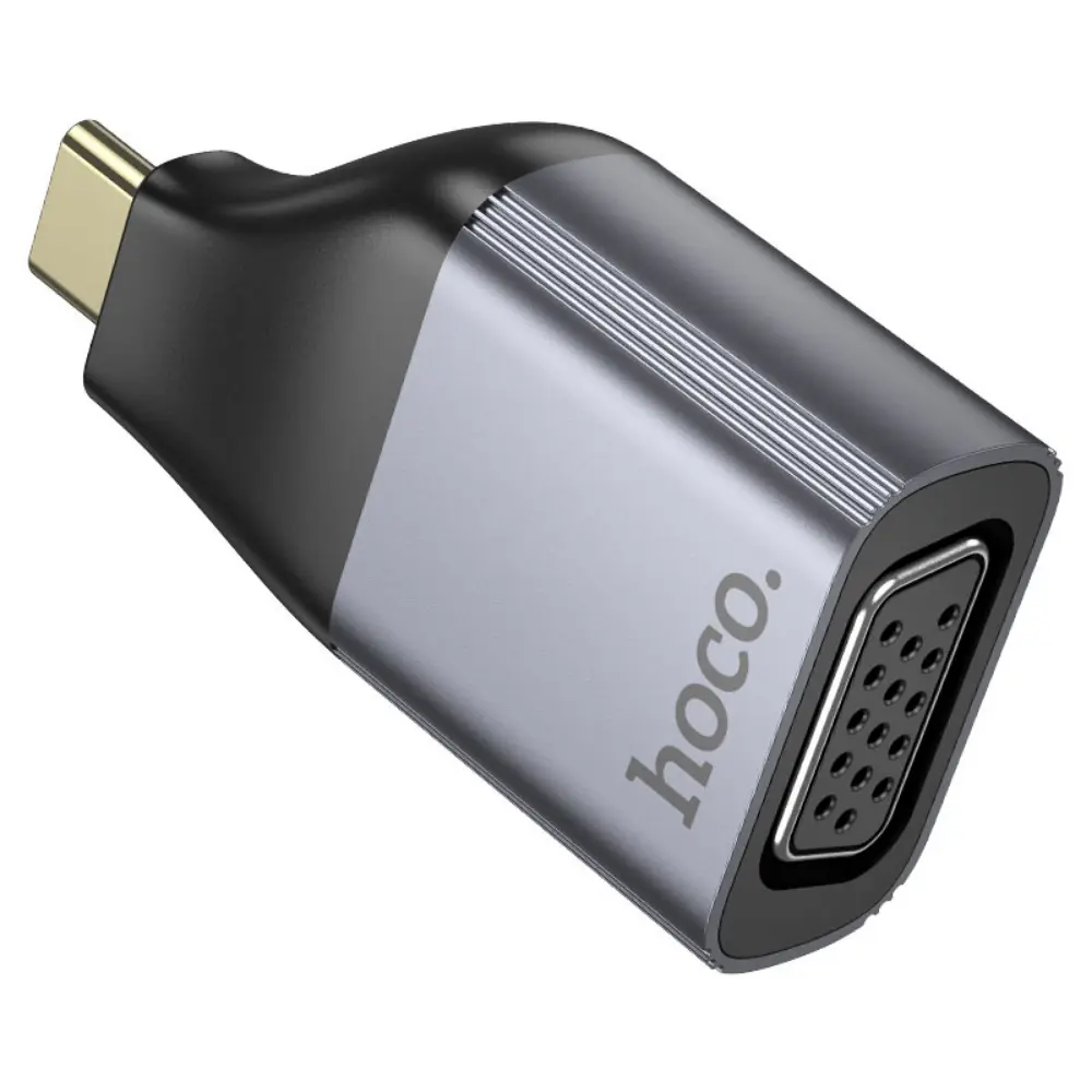 HOCO UA34 USB-C to VGA OTG Display Adapter 2K HD Converter - Image 5