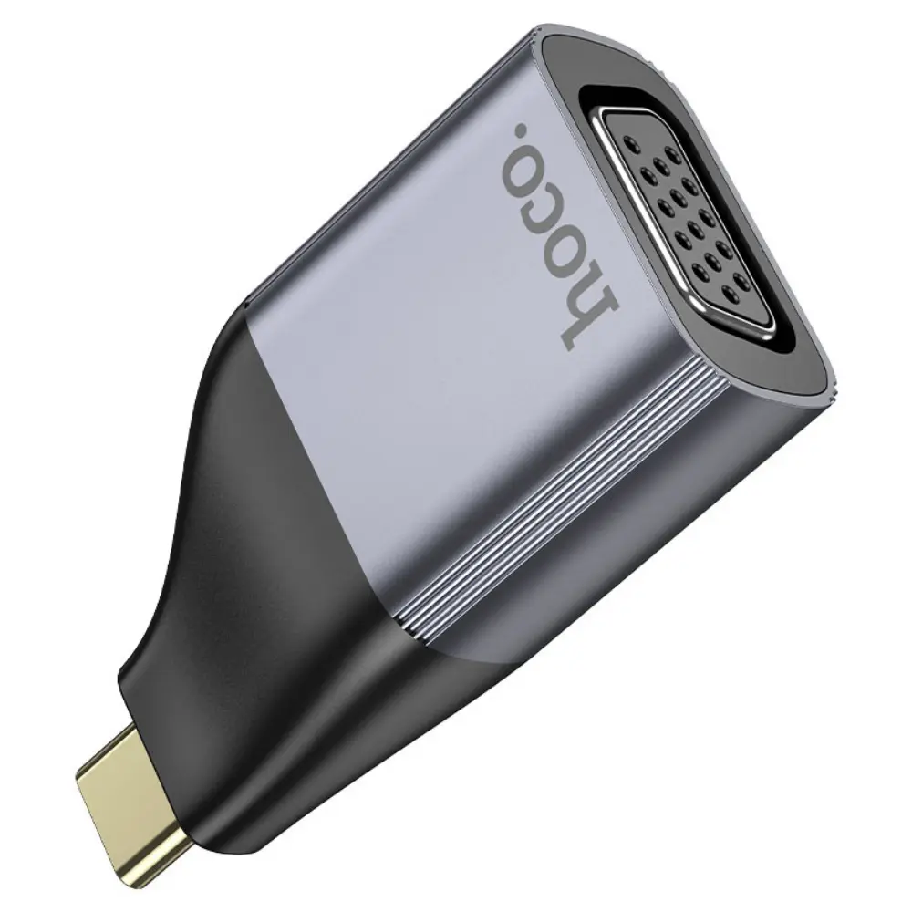 HOCO UA34 USB-C to VGA OTG Display Adapter 2K HD Converter - Image 3