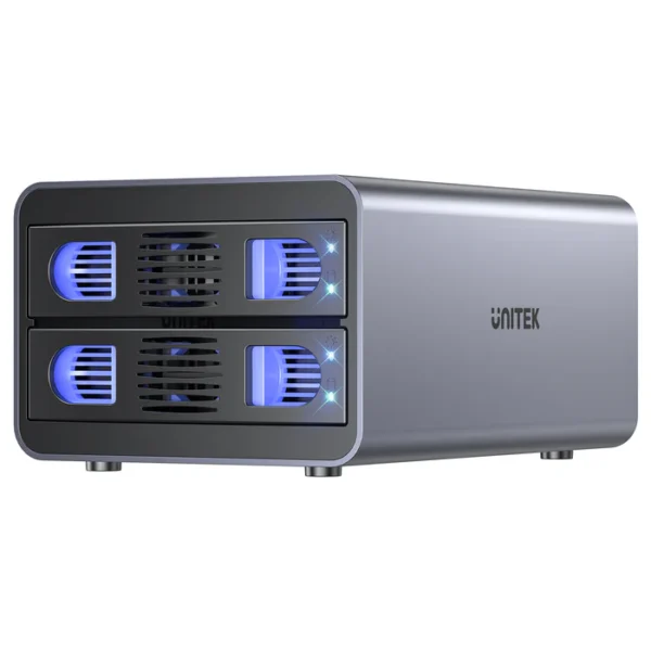 UNITEK USB-C 2-Bay SATA RAID HDD Enclosure 10Gbps